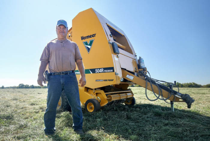 Why Jeff Jones switched to the 504R Premium baler