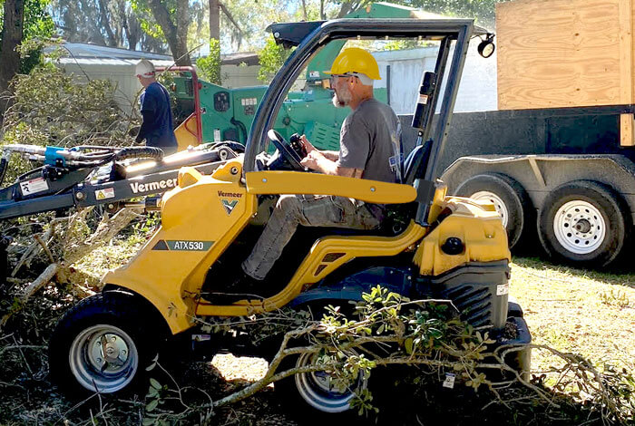 Paving the way for tree care business growth with a compact articulated loader