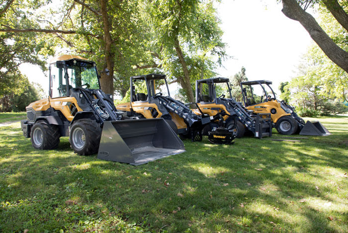 Compact articulated loaders maximize jobsite productivity