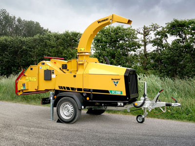 Vermeer introduces BC200 brush chipper specifically for European market