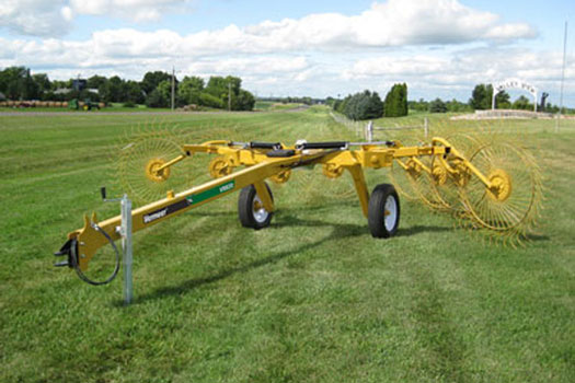 Vermeer VR820 carted wheel rake