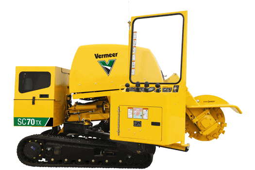 Vermeer SC70TX stump grinder
