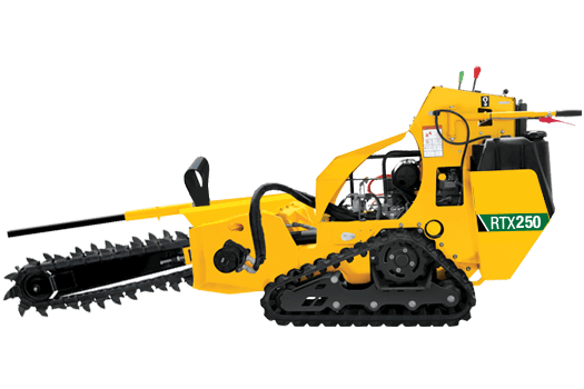 RTX250 pedestrian trencher