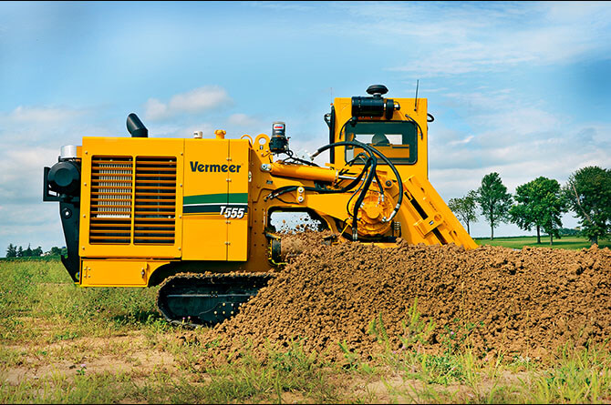 T555III Pipeline Trencher