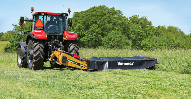 Low-rate financing and cash back available on select Vermeer products 