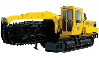 Cut out image of a Vermeer T955 pipeline trencher