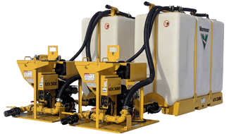 Cut out image of the Vermeer MX300 mix system