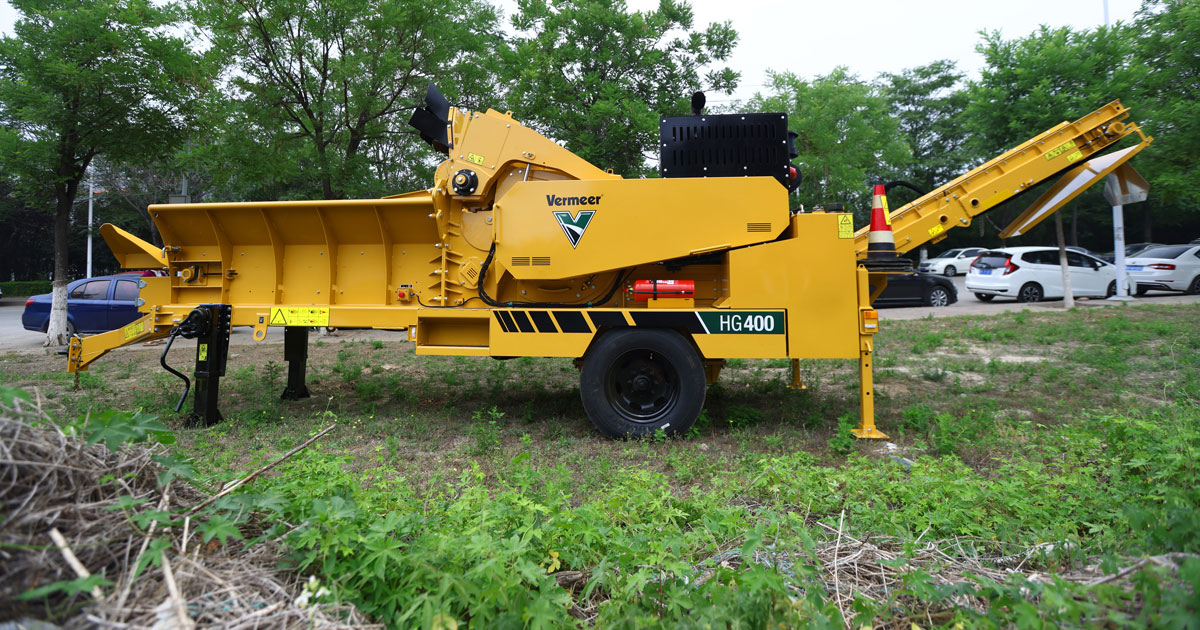 Vermeer HG400 Grinder - Vermeer Horizontal Grinders