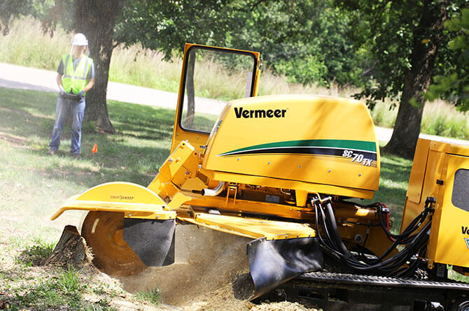 SC70TX Stump Cutter - Vermeer Texas-Louisiana