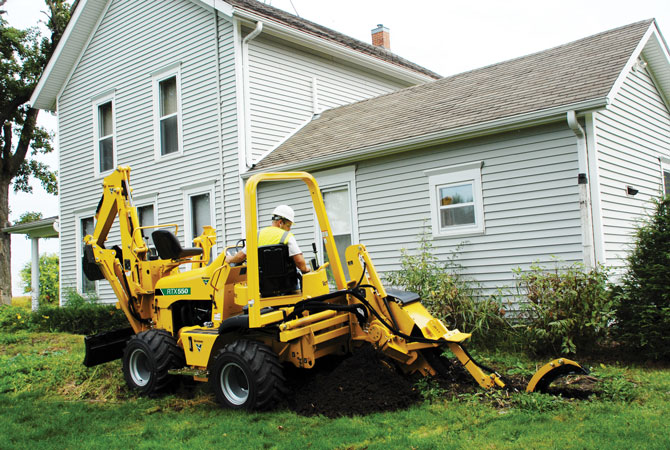 RTX550 Ride-on Tractor - Vermeer MidSouth