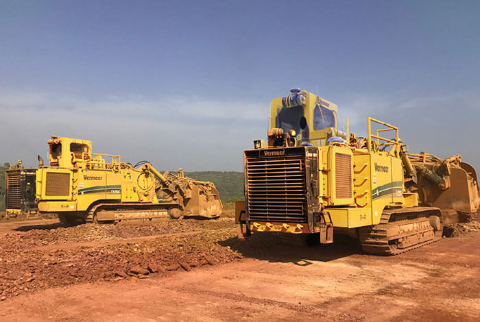 Productivité de la bauxite dans la mine de Boké