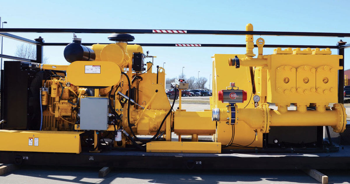 Vermeer SA400 High-Pressure Mud Pump 