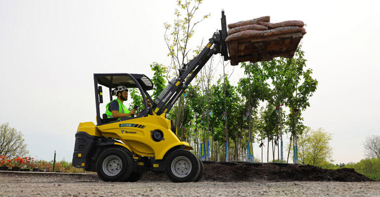 <span>Mini skid steers, compact articulated loaders</span> deliver unique strengths to the jobsite