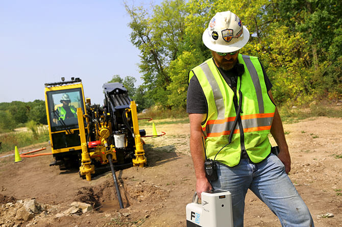 D40x55DR S3 Dual Rod Horizontal Directional Drill by Vermeer