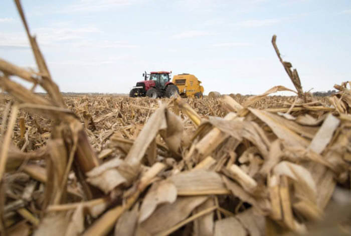 Equipment considerations when baling corn stover