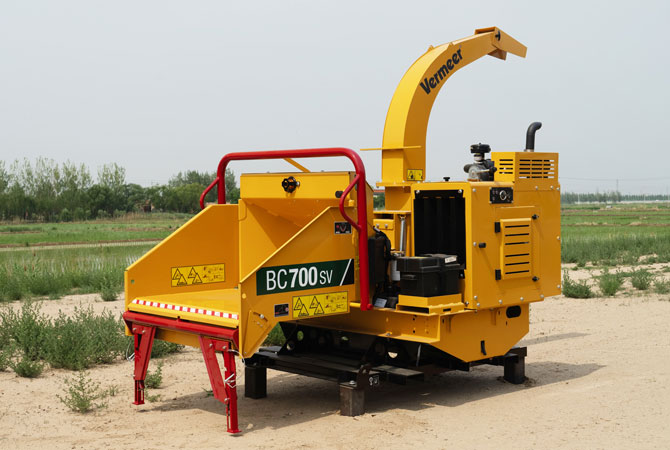 Vermeer BC700SV Brush Chipper - Vermeer Tianjin Manufacturing
