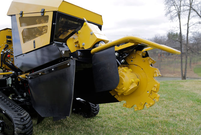 Vermeer SC48TX Stump Cutter for Tough Jobsites & Tight Spaces