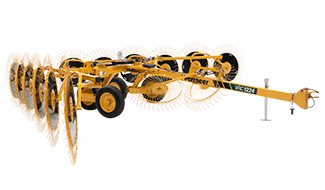 VRC1224 Carted Wheel Rake