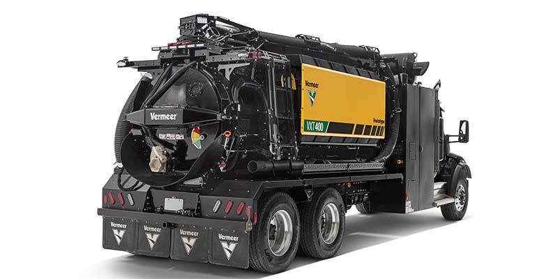 Vermeer VXT400 and VXT500 vacuum trucks built for <span>urban utility work</span>