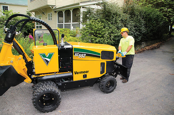 SC552 Stump Cutter - Vermeer High Plains