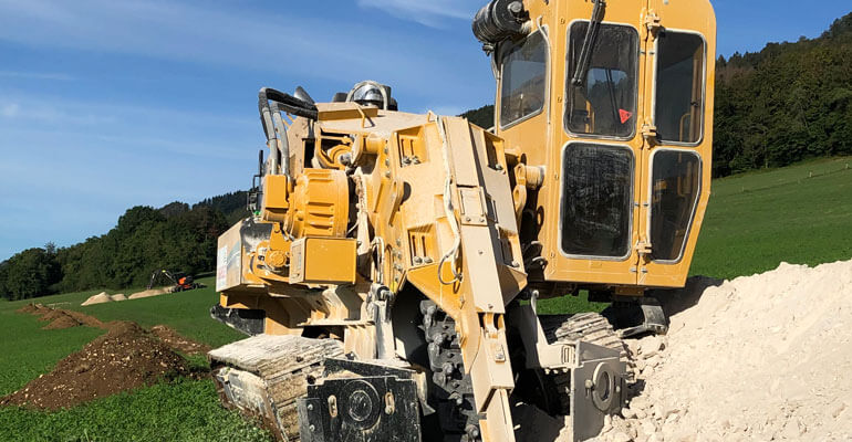Mixed trenching terrain calls for a <span>versatile machine</span>