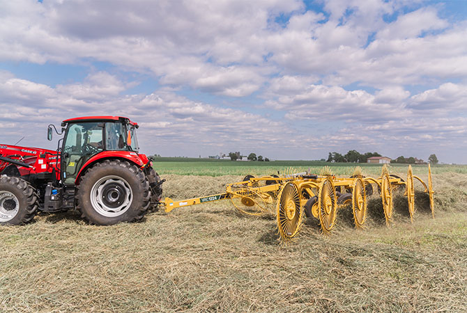VRC1224 Carted Wheel Rake - Vermeer Canada