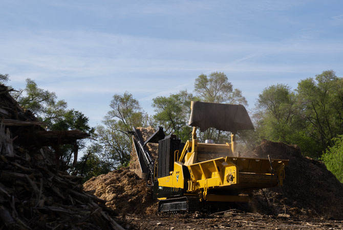 HG4000TX Horizontal Grinder