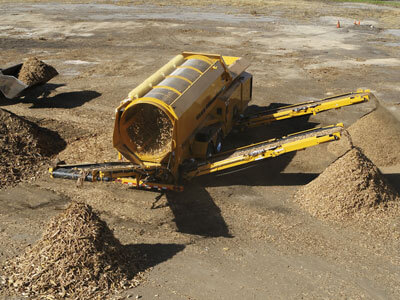 New Vermeer TR6450 trommel screen delivers three-product separation