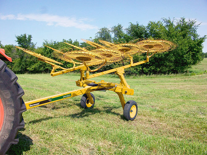 Business Farm Implement Parts NEW Vermeer Hay Wheel Rake Straight Tooth