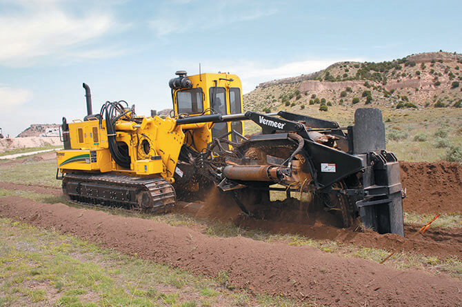 T655III Pipeline Trencher