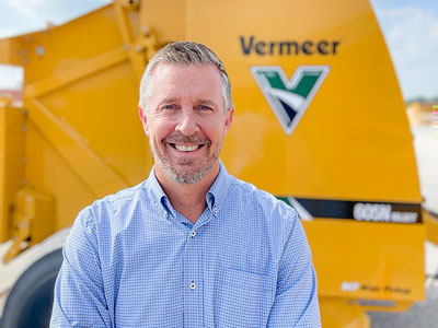 Vermeer heißt Shane Rourke als neuen Managing Director von Forage Solutions herzlich willkommen