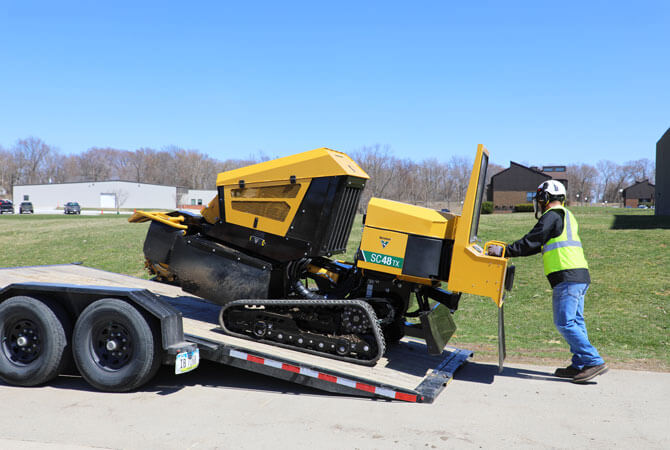 SC48TX Stump Cutter - Vermeer Texas-Louisiana