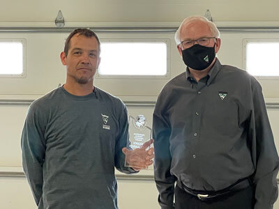 Shawn Williamson of Vermeer Griswold honored