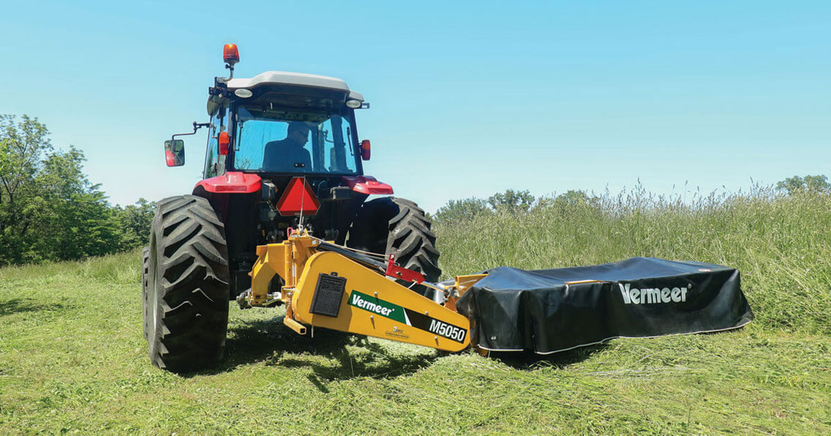 Vermeer M5050 Disc Mower for Cutting Hay 3point Disc Mowers