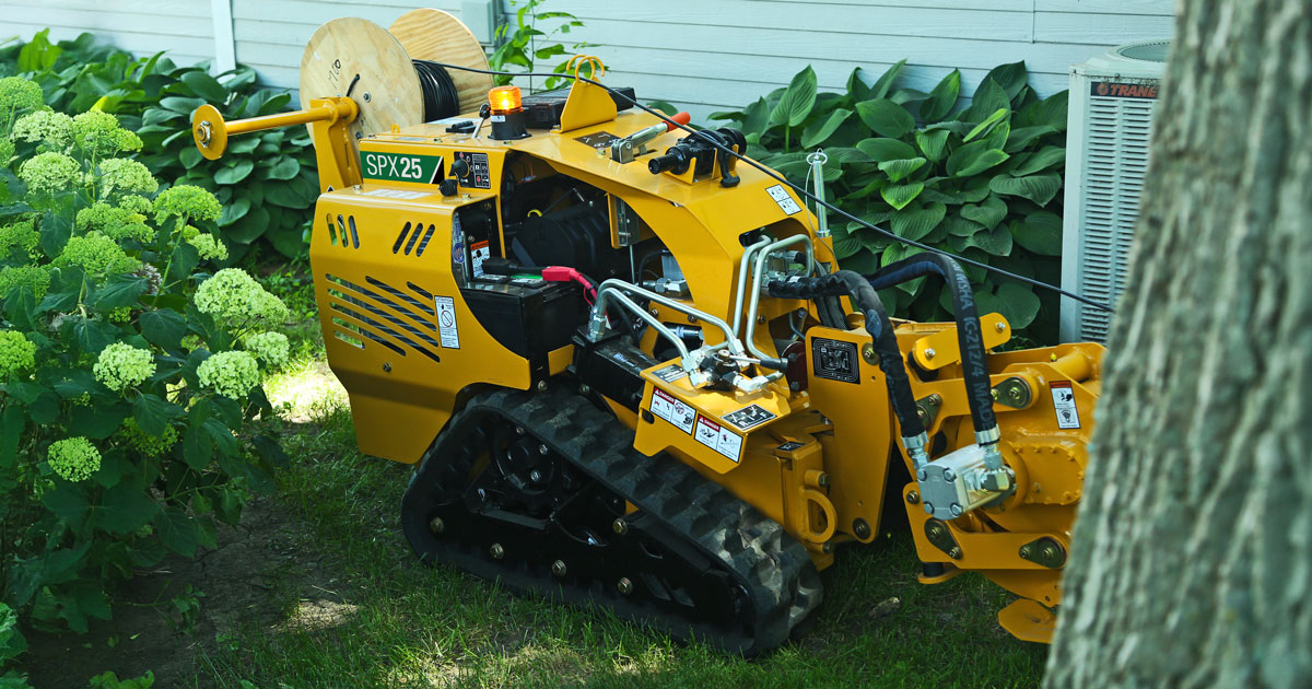 Vermeer SPX25 Vibratory Plow for Cable, Fiber and Irrigation