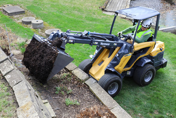 Consider the boom design when shopping for a compact articulated loader