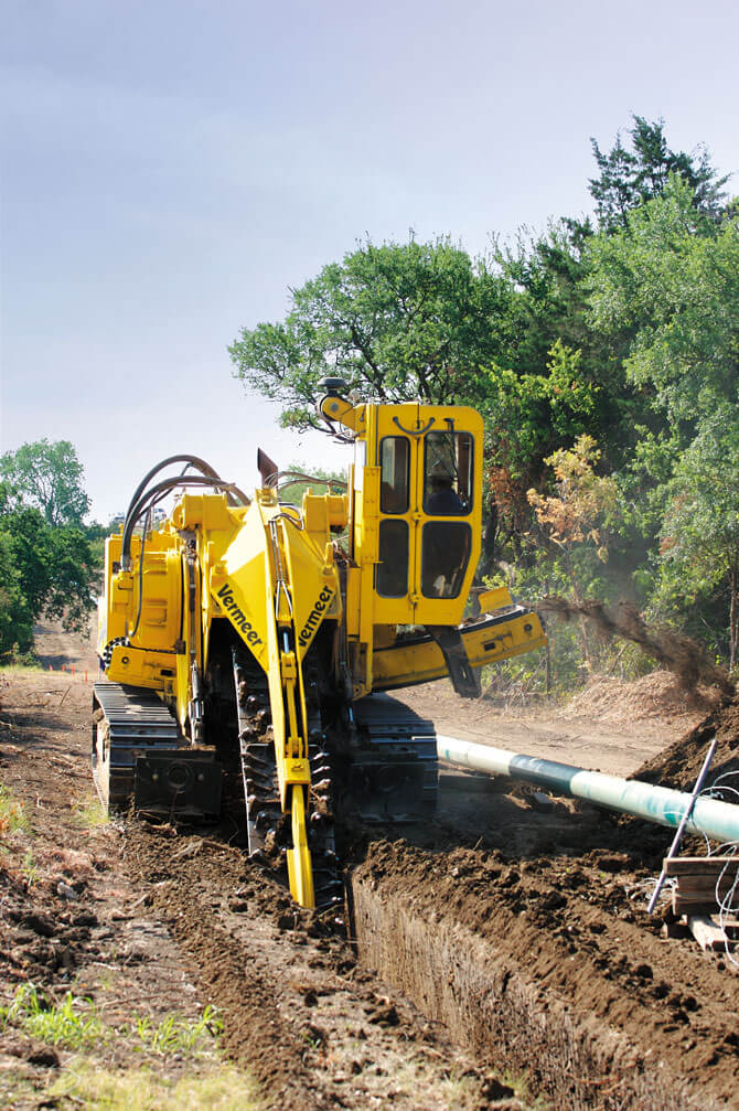 める⑤ T1055III Pipeline Trencher - Vermeer All Roads