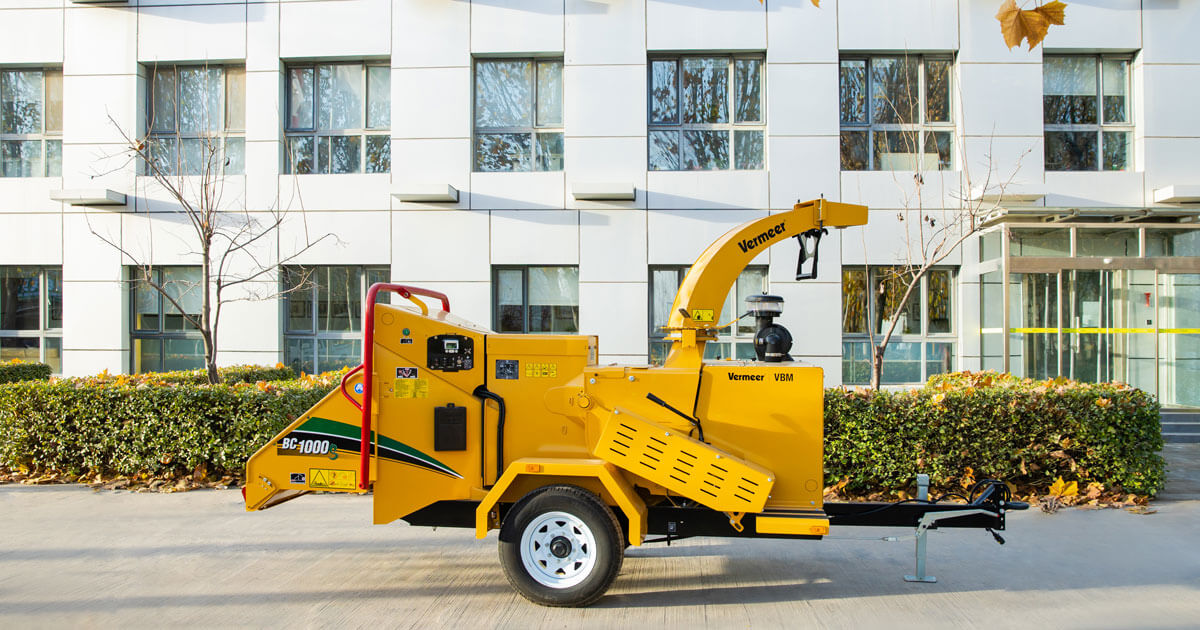 Vermeer BC1000S Brush Chipper - Vermeer Tianjin Manufacturing