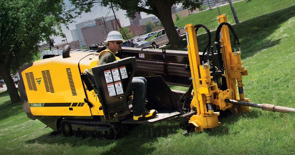 Vermeer D20x22 Horizontal Drill for Utility Installation