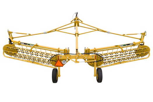 Vermeer R2300 twin rake