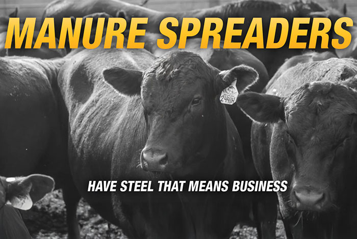 Take a closer look at Vermeer Manure spreaders