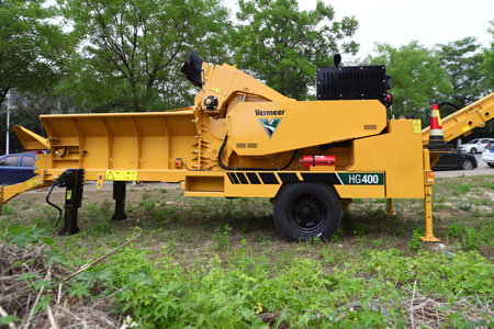 Introducing the all-new Vermeer HG400 horizontal grinder