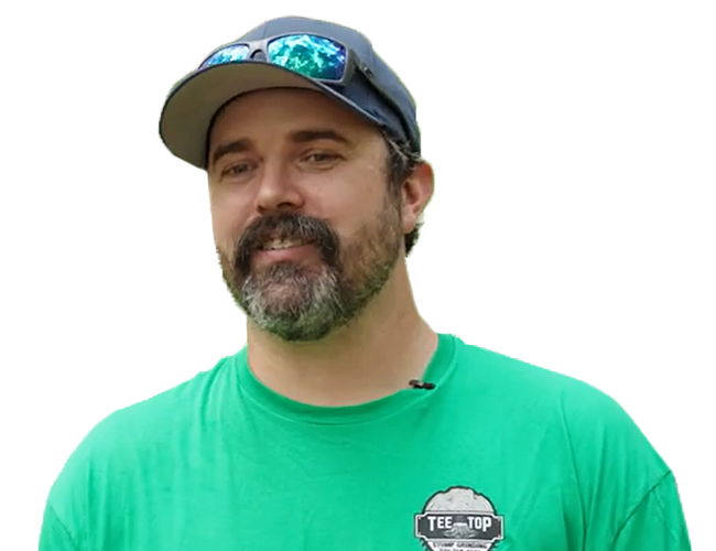Andy Poteet, owner | Teetop's Stump Grinding