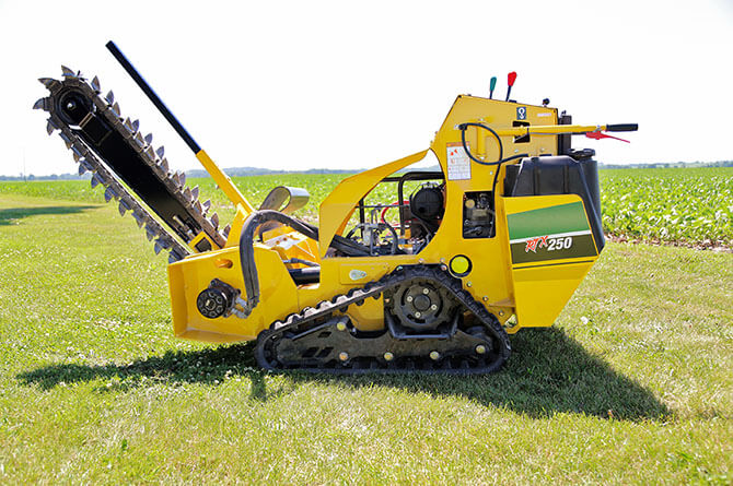 RTX250 Pedestrian Trencher - Vermeer All Roads