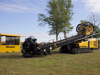 Plus puissante, plus silencieuse : avec la toute nouvelle D550, Vermeer lance une nouvelle génération de maxi-foreuses.