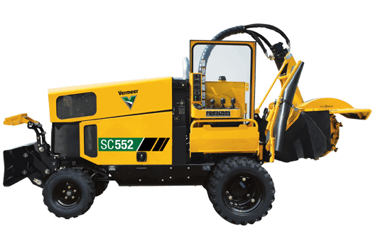 Vermeer SC552 stump cutter