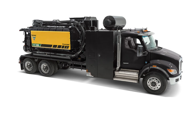 VXT400 Vacuum Truck - Vermeer Truck-mounted Vacuum Excavator