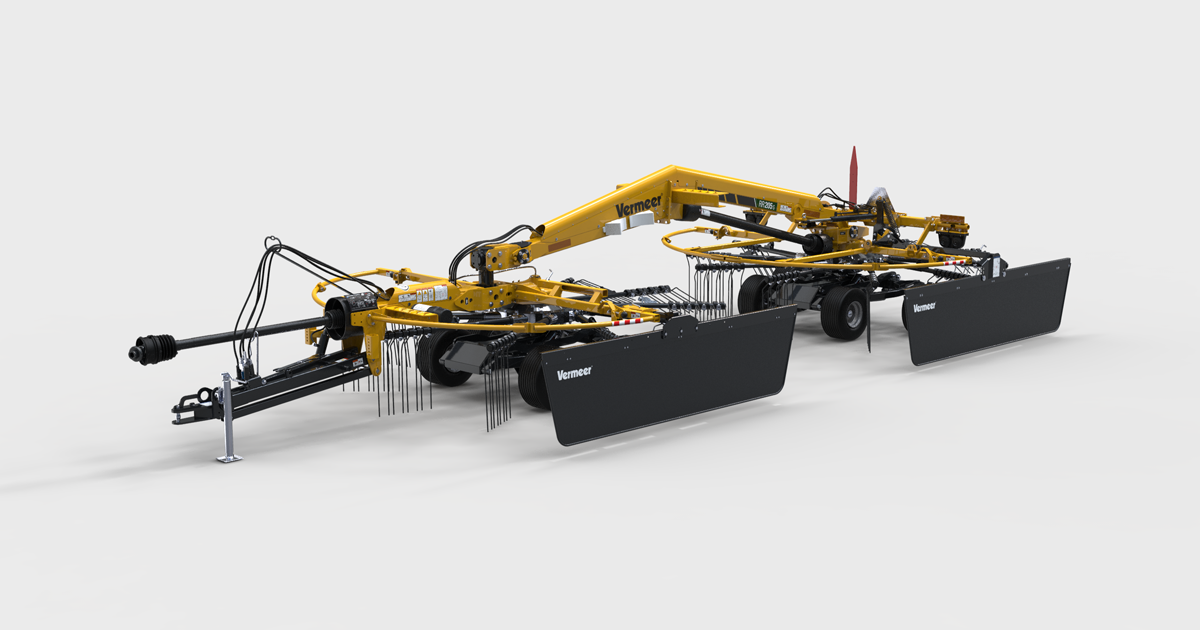 Vermeer RR205s Rotary Rake - Achieve High-Quality Forage