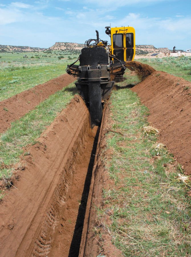 T655III Pipeline Trencher