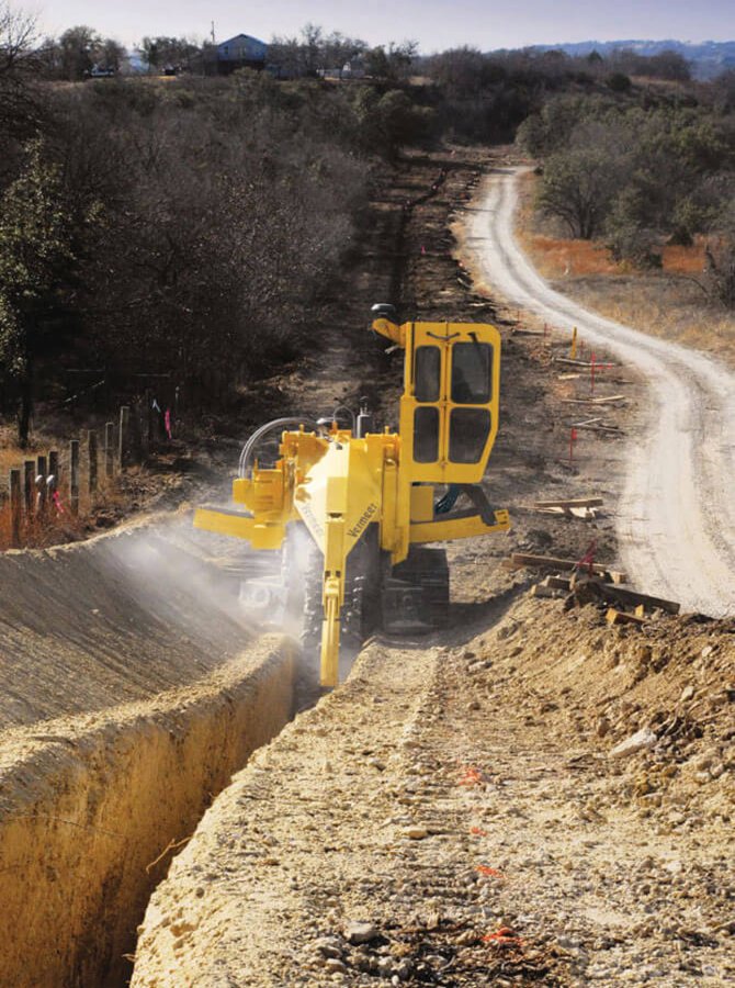 T755III Pipeline Trencher